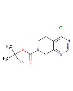 Astatech TERT-BUTYL 4-CHLORO-5,6-DIHYDROPYRIDO[3,4-D]PYRIMIDINE-7(8H)-CARBOXYLATE, 95.00% Purity, 0.25G